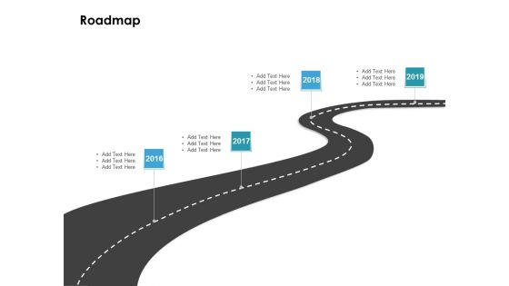 Roadmap 2016 To 2019 Ppt PowerPoint Presentation Templates