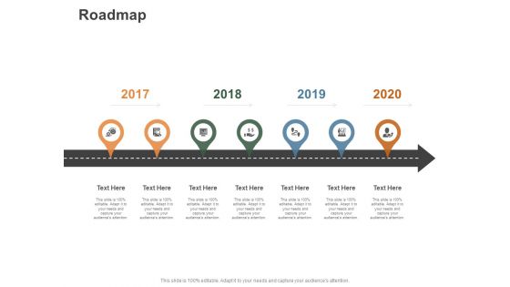 Roadmap 2017 To 2020 Ppt PowerPoint Presentation Gallery Example Introduction