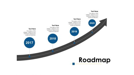 Roadmap 2017 To 2020 Ppt PowerPoint Presentation Icon Show