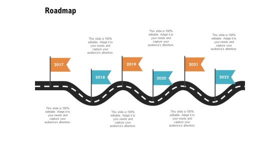 Roadmap 2017 To 2022 Ppt PowerPoint Presentation Icon Model