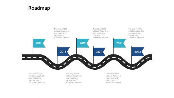 Roadmap 2017 To 2022 Ppt PowerPoint Presentation Pictures Clipart Images