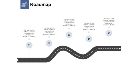 Roadmap Five Process Ppt PowerPoint Presentation Portfolio Design Inspiration