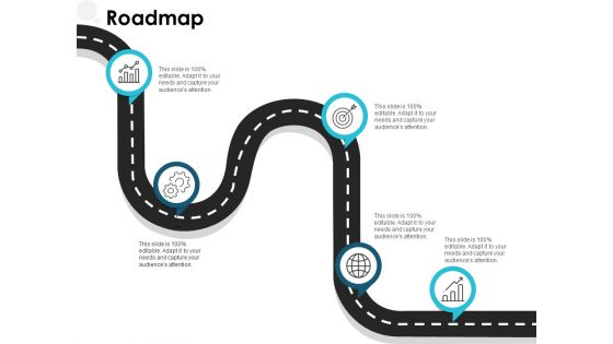 Roadmap Five Stage Ppt PowerPoint Presentation Gallery Layouts