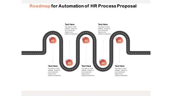 Roadmap For Automation Of HR Process Proposal Ppt PowerPoint Presentation Tips PDF