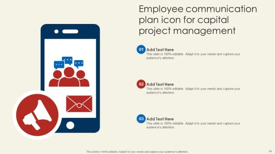 Roadmap For Capital Project Communications Ppt PowerPoint Presentation Complete Deck With Slides Slide24
