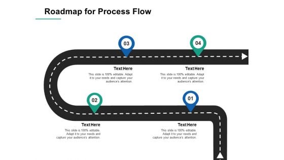 Roadmap For Process Flow Ppt PowerPoint Presentation Icon Format