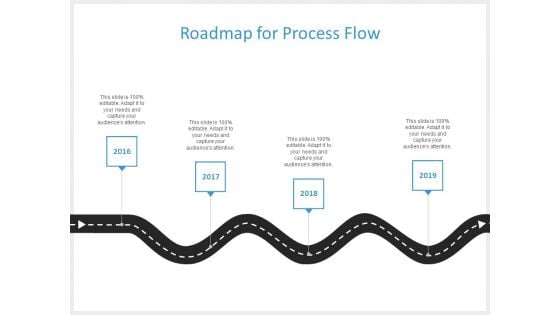 Roadmap For Process Flow Ppt PowerPoint Presentation Infographics Picture