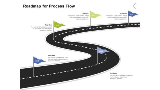 Roadmap For Process Flow Ppt PowerPoint Presentation Model Display