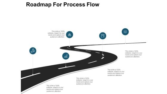 Roadmap For Process Flow Ppt PowerPoint Presentation Model Smartart