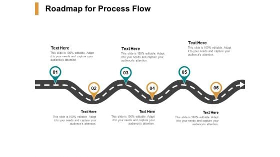 Roadmap For Process Flow Ppt PowerPoint Presentation Outline Backgrounds