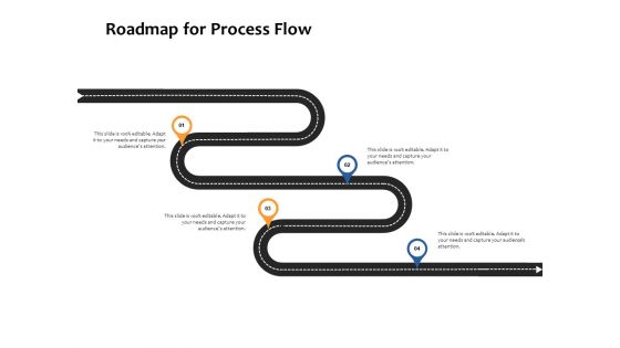 Roadmap For Process Flow Ppt PowerPoint Presentation Show Example