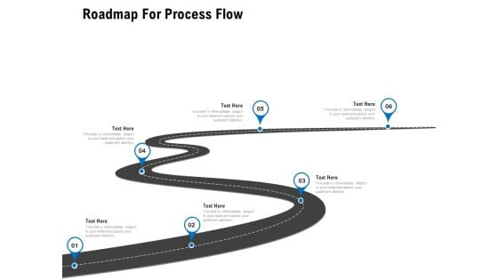 Roadmap For Process Flow Ppt PowerPoint Presentation Show Skills