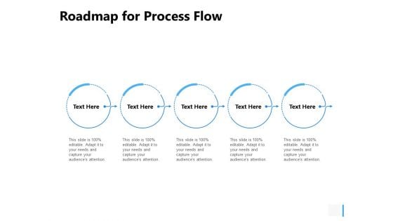 Roadmap For Process Flow Ppt PowerPoint Presentation Show Slides