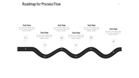 Roadmap For Process Flow Ppt PowerPoint Presentation Summary Picture
