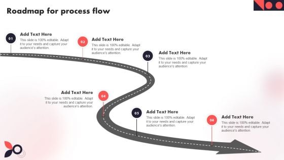 Roadmap For Process Flow Year Over Year Business Success Playbook Clipart PDF