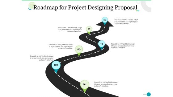 Roadmap For Project Designing Proposal Ppt Show Topics PDF
