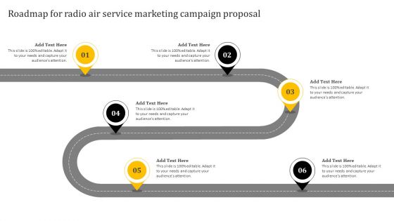 Roadmap For Radio Air Service Marketing Campaign Proposal Pictures PDF