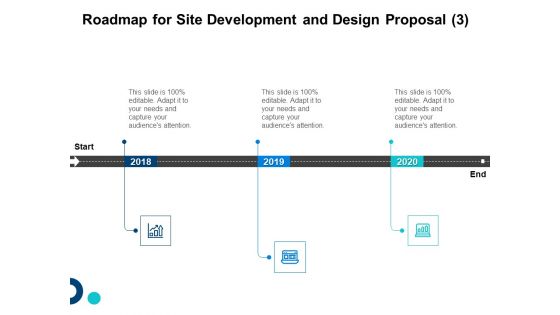 Roadmap For Site Development And Design Proposal Ppt Pictures Slideshow PDF