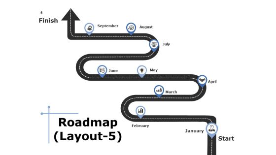 Roadmap Layouts For A Project Ppt PowerPoint Presentation Complete Deck With Slides Slide06