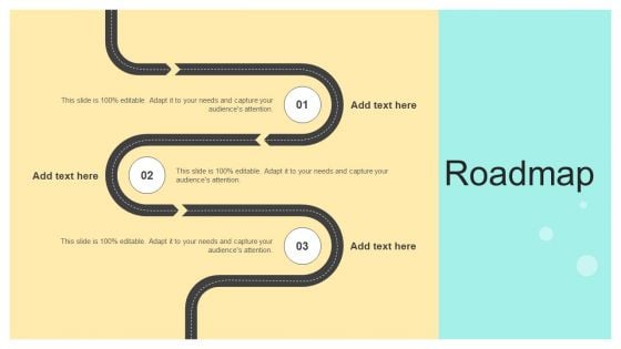 Roadmap Online And Offline Brand Promotion Techniques Demonstration PDF