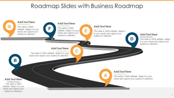 Roadmap Slides Ppt PowerPoint Presentation Complete Deck With Slides
