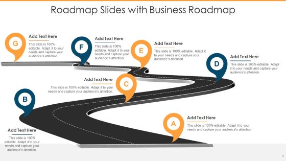 Roadmap Slides Ppt PowerPoint Presentation Complete Deck With Slides Slide06