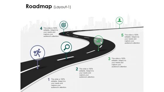 Roadmap Template 1 Ppt PowerPoint Presentation Show Deck