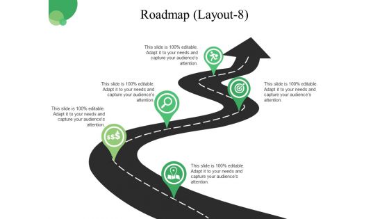 Roadmap Template 8 Ppt PowerPoint Presentation Portfolio Skills