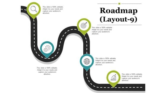 Roadmap Template 9 Ppt PowerPoint Presentation Summary Deck