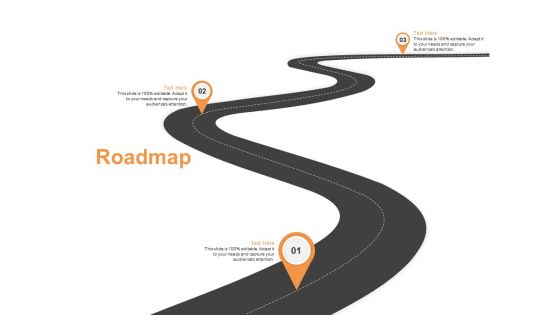 Roadmap Three Stage Ppt PowerPoint Presentation Gallery Templates