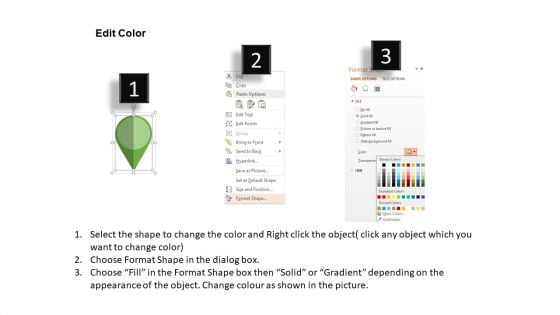 Roadmap With Five Location Icons PowerPoint Template