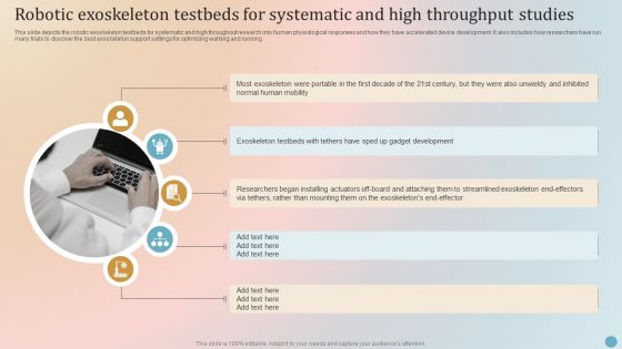 Robotic Exoskeleton Testbeds For Systematic And High Throughput Studies Elements PDF