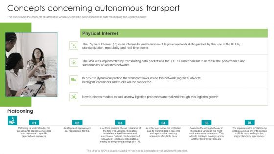 Robotic Process Automation Concepts Concerning Autonomous Transport Graphics PDF