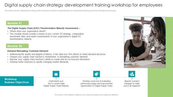 Robotic Process Automation Digital Supply Chain Strategy Development Training Workshop Rules PDF