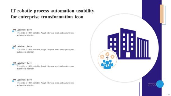 Robotic Process Automation In IT Ppt PowerPoint Presentation Complete Deck With Slides Slide14