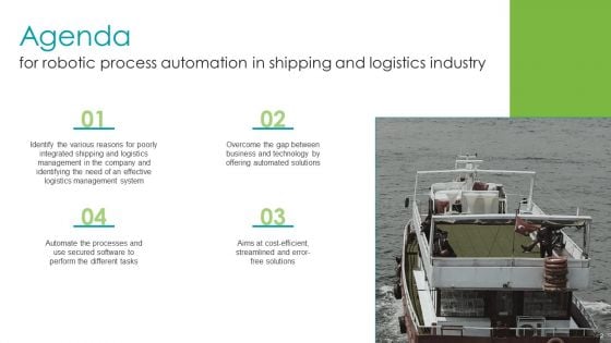 Robotic Process Automation In Shipping And Logistics Industry Ppt PowerPoint Presentation Complete Deck With Slides