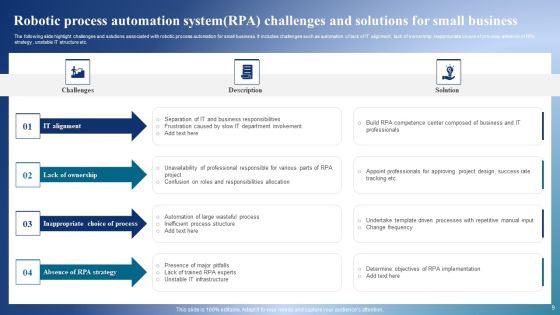 Robotic Process Automation System Ppt PowerPoint Presentation Complete Deck With Slides Slide09