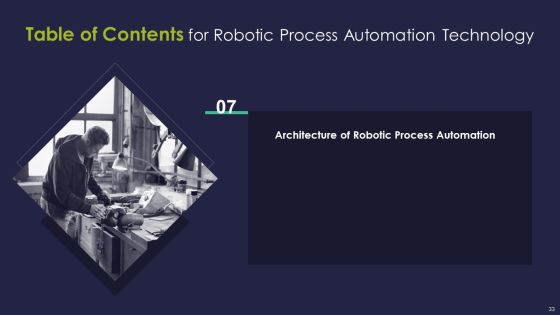 Robotic Process Automation Technology Ppt PowerPoint Presentation Complete Deck With Slides Slide33