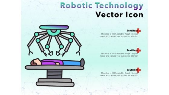 Robotic Technology Vector Icon Ppt PowerPoint Presentation Inspiration Graphics Template