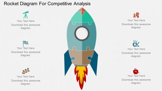 Rocket Diagram For Competitive Analysis Powerpoint Template Rocket Diagram For Competitive Analysis Powerpoint Template