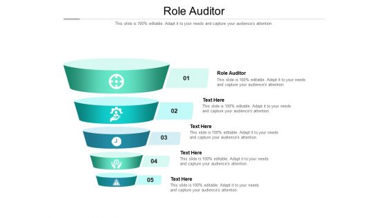 Role Auditor Ppt PowerPoint Presentation Icon Professional Cpb Pdf