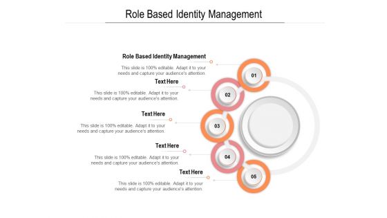 Role Based Identity Management Ppt PowerPoint Presentation Inspiration File Formats Cpb Pdf
