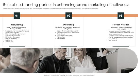 Role Of Co Branding Partner In Enhancing Brand Marketing Effectiveness Clipart PDF Role Of Co Branding Partner In Enhancing Brand Marketing Effectiveness Clipart PDF