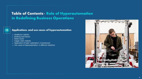 Role Of Hyperautomation In Redefining Business Operations Ppt PowerPoint Presentation Complete Deck With Slides Slide60