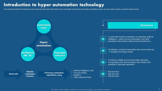 Role Of Hyperautomation In Redefining Business Operations Ppt PowerPoint Presentation Complete Deck With Slides Slide06