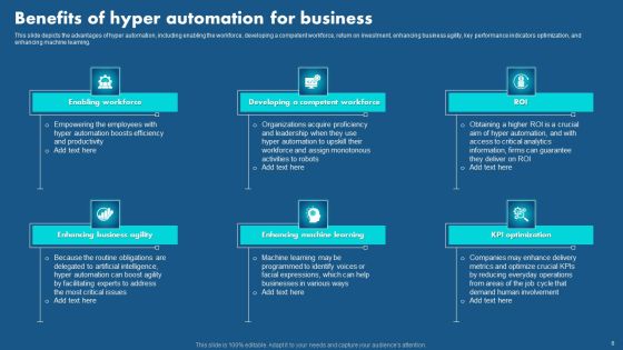 Role Of Hyperautomation In Redefining Business Operations Ppt PowerPoint Presentation Complete Deck With Slides Slide08