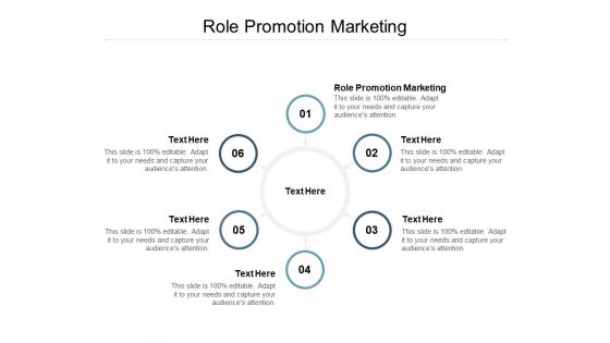 Role Promotion Marketing Ppt PowerPoint Presentation Professional Samples