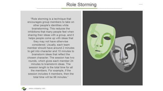 Role Storming Ppt PowerPoint Presentation File Brochure Role Storming Ppt PowerPoint Presentation File Brochure