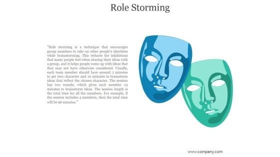 Role Storming Ppt PowerPoint Presentation Gallery Role Storming Ppt PowerPoint Presentation Gallery