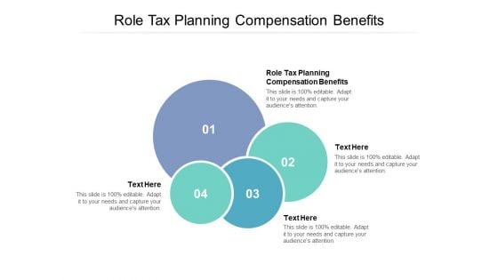 Role Tax Planning Compensation Benefits Ppt PowerPoint Presentation File Designs Download Cpb